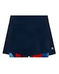 Fustă pentru femei BIDI BADU  New York 2024 Printed Wavy Skort Dark Blue/Red