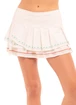 Fustă pentru femei Lucky in Love  Sahara Pleat Tier Skirt White