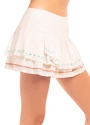 Fustă pentru femei Lucky in Love  Sahara Pleat Tier Skirt White