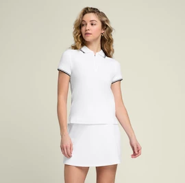 Fustă pentru femei Wilson W Team Flat Front Skirt Bright White