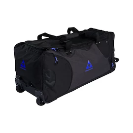 Geantă de hochei pe roți Fischer DeLuxe Black/Blue 40" Senior