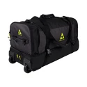 Geantă pentru arbitri Fischer  Referee/Training Wheel Bag Black/Yellow 30" Senior