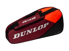 Geantă pentru rachete Dunlop CX Performance 3R Black/Red 2024