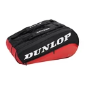 Geantă pentru rachete Dunlop CX Performance 8R Black/Red