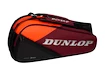 Geantă pentru rachete Dunlop   CX Performance 8R Black/Red 2024