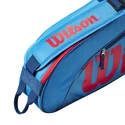 Geantă pentru rachete pentru copii Wilson  Junior 3 Pack Blue/Orange