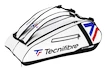 Geantă pentru rachete Tecnifibre  Tour Endurance White 12R