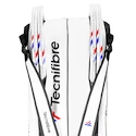 Geantă pentru rachete Tecnifibre  Tour Endurance White 12R