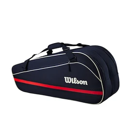 Geantă pentru rachete Wilson 6PK Team Racket Bag 2025 Navy