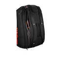 Geantă pentru rachete Wilson  Clash V3 15PK Racquet Bag Black/Infrared