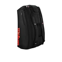 Geantă pentru rachete Wilson  Clash V3 15PK Racquet Bag Black/Infrared