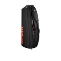 Geantă pentru rachete Wilson  Clash V3 3PK Racquet Bag Black/Infrared