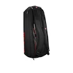 Geantă pentru rachete Wilson  Clash V3 6PK Racquet Bag Black/Infrared