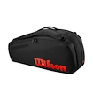 Geantă pentru rachete Wilson  Clash V3 6PK Racquet Bag Black/Infrared