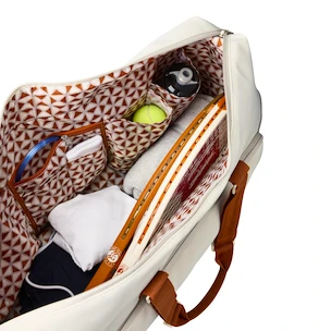 Geantă pentru rachete Wilson  Roland Garros 2025 Large Duffel Cream/Clay