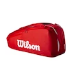 Geantă pentru rachete Wilson  Super Tour Red 6PK 2025