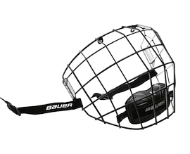 Grilă de hochei Bauer II-Facemask Black/White Senior