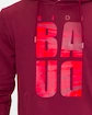 Hanorac pentru bărbați BIDI BADU  Protected Leafs Chill Hoody Bordeaux