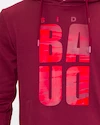 Hanorac pentru bărbați BIDI BADU  Protected Leafs Chill Hoody Bordeaux