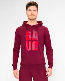 Hanorac pentru bărbați BIDI BADU Protected Leafs Chill Hoody Bordeaux