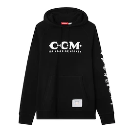 Hanorac pentru bărbați CCM 125 Anniversary Hoodie Black