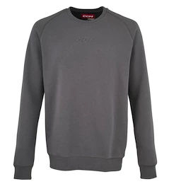 Hanorac pentru bărbați CCM Core Fleece Crew Charcoal