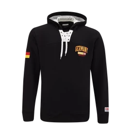 Hanorac pentru bărbați CCM FLAG HOODIE TEAM GERMANY Black