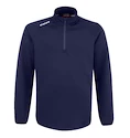 Hanorac pentru bărbați CCM  LOCKER ROOM FLEECE 1/4 ZIP True Navy