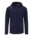 Hanorac pentru bărbați CCM  LOCKER ROOM FLEECE FULL ZIP HOODIE True Navy