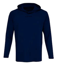 Hanorac pentru bărbați CCM LS Premium Training Hoodie True Navy