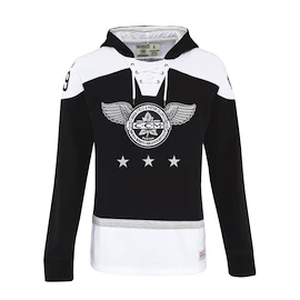 Hanorac pentru bărbați CCM Monochrome Jersey Hoodie Black