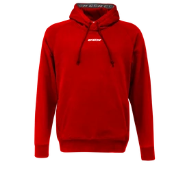 Hanorac pentru bărbați CCM Team Fleece Pullover Hoodie Red