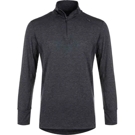 Hanorac pentru bărbați Endurance Core X1 Elite Melange Midlayer Black Melange