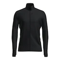 Hanorac pentru bărbați Icebreaker Merino 260 Quantum IV LS Zip Black