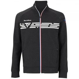 Hanorac pentru bărbați Tecnifibre Knit Jacket Heather Black