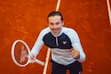 Hanorac pentru bărbați Tecnifibre  Pro Thermo Zipper LS White