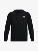 Hanorac pentru bărbați Under Armour  Essential Fleece FZ Hood-BLK