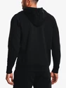 Hanorac pentru bărbați Under Armour  Essential Fleece FZ Hood-BLK