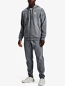 Hanorac pentru bărbați Under Armour  Essential Fleece FZ Hood-GRY