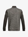 Hanorac pentru bărbați Under Armour  Fleece Twist QZ-GRY