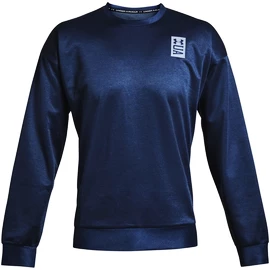 Hanorac pentru bărbați Under Armour RECOVER LS CREW dark blue