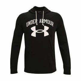 Hanorac pentru bărbați Under Armour RIVAL TERRY BIG LOGO HD-BLK