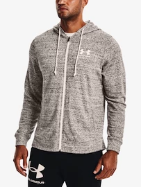 Hanorac pentru bărbați Under Armour Rival Terry LC FZ-WHT