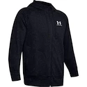 Hanorac pentru bărbați Under Armour  SPECKLED FLEECE FZ HOODIE-BLK