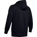 Hanorac pentru bărbați Under Armour  SPECKLED FLEECE FZ HOODIE-BLK