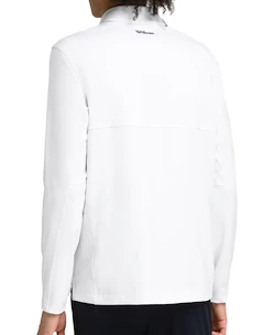 Hanorac pentru bărbați Wilson  M Elevate Performance 1/2 Zip Bright White