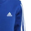 Hanorac pentru copii adidas  Essentials 3-Stripes Crew Neck Royal Blue