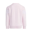 Hanorac pentru copii adidas  Graphic Crew Neck Clear Pink