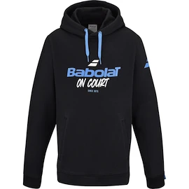 Hanorac pentru copii Babolat Exercise Hood Sweat Jr Black