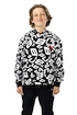 Hanorac pentru copii Bauer  Scramble Hoodie Black/White XL